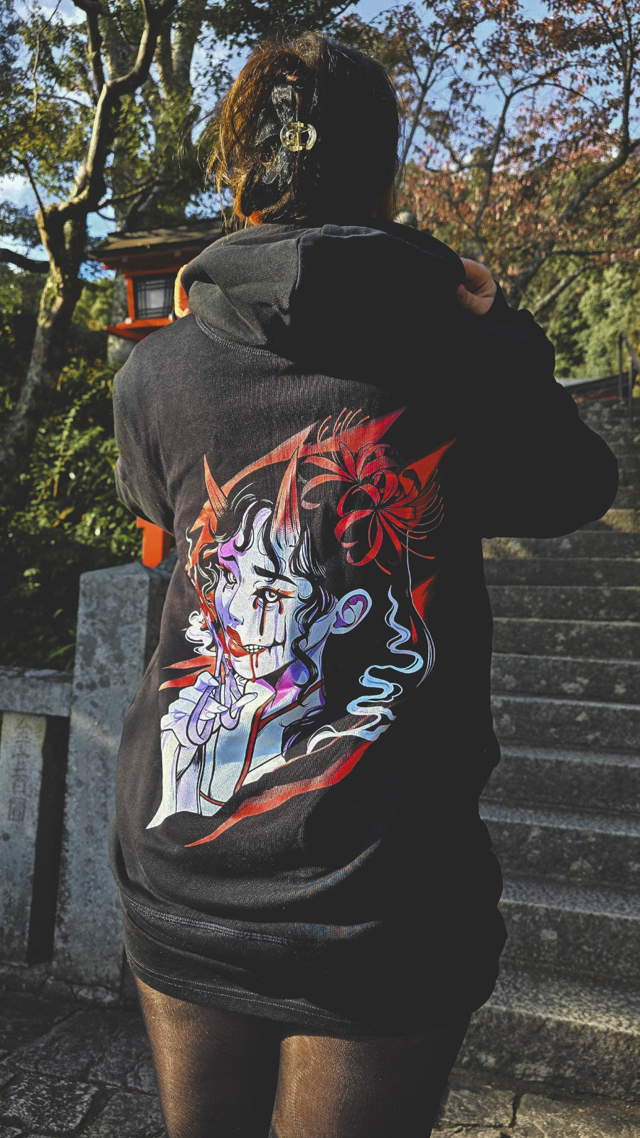 Hoodie - CreepyPastaPunch - Am I Beautiful