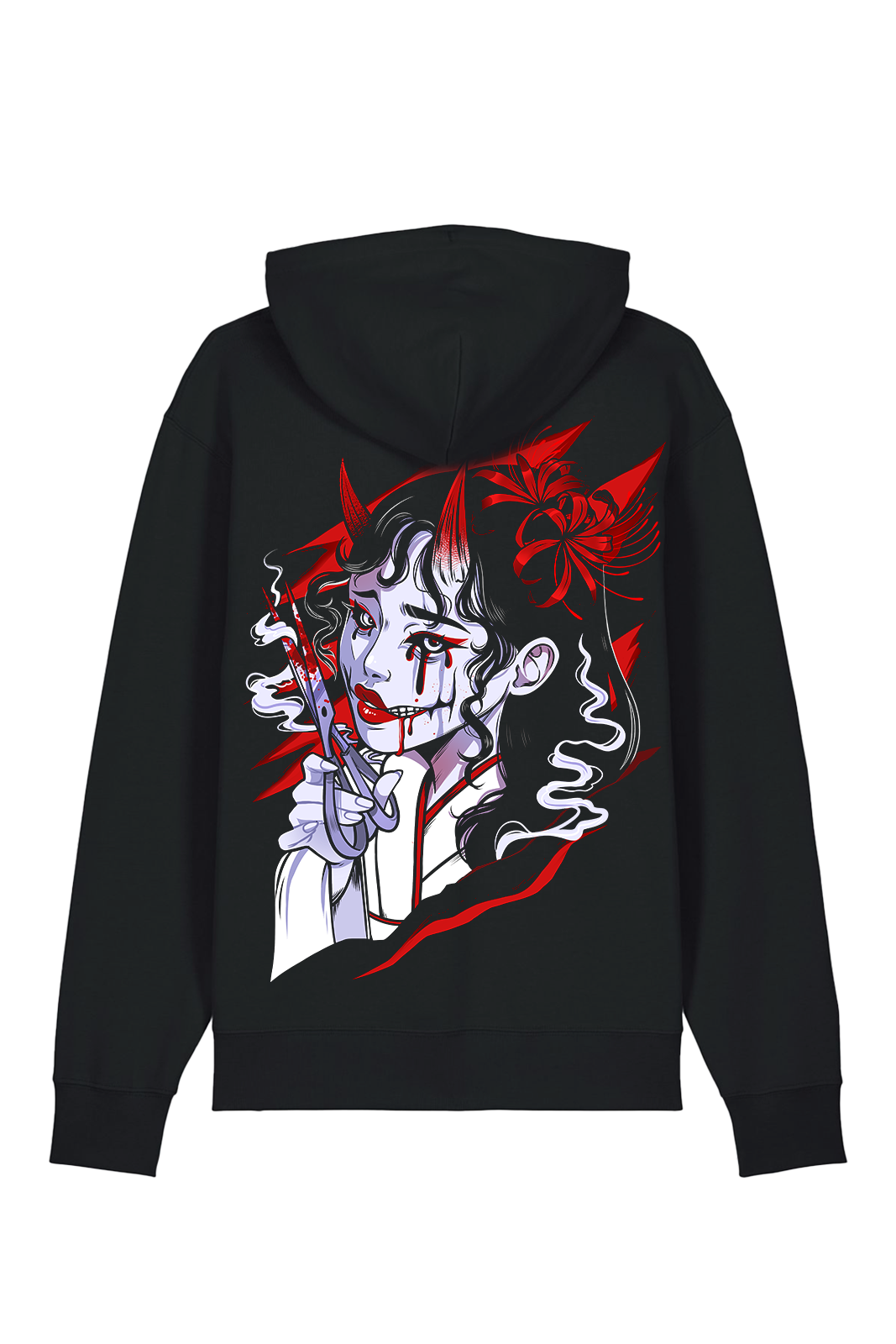 Hoodie - CreepyPastaPunch - Am I Beautiful