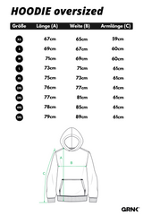 Oversized Hoodie - GRNK Core - Stardust