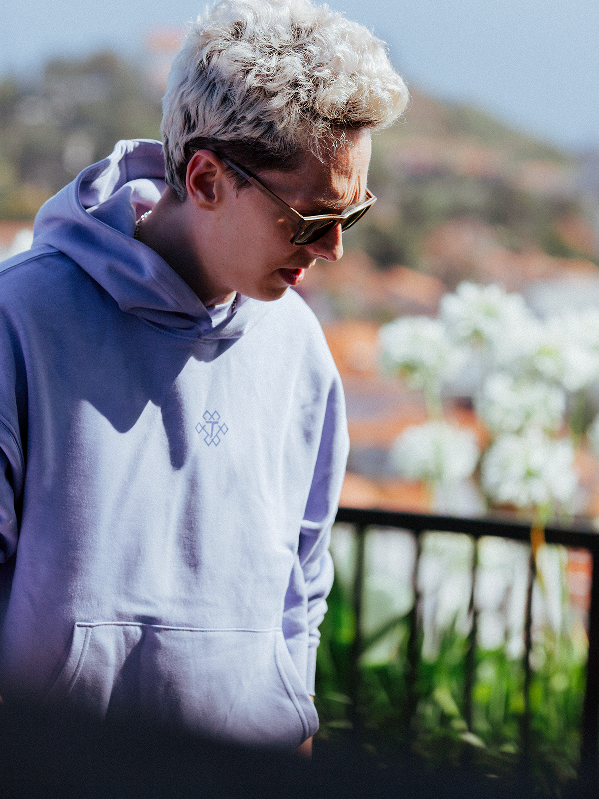 Hoodie - Tolkin - Blossom Sword Hoodie (Lilac)