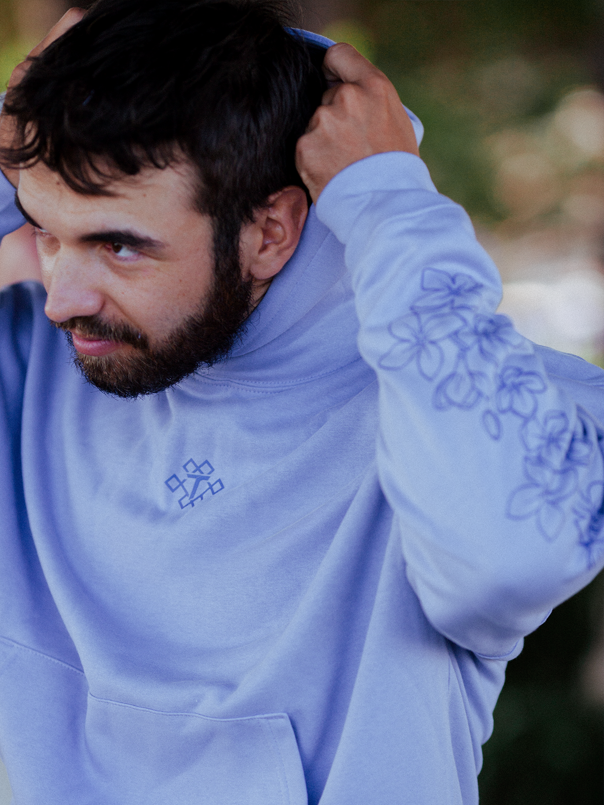 Hoodie - Tolkin - Blossom Sword Hoodie (Lilac)